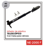Inflador de mano New Evolution 2000F telescópico