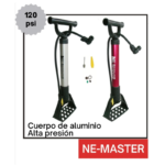 Inflador de pie New Evolution Master