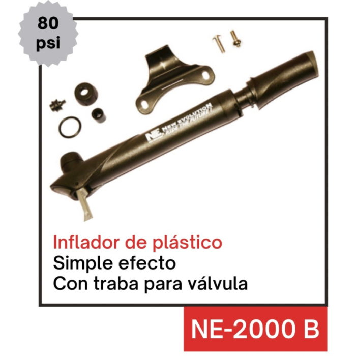 Inflador de mano New Evolution 2000B