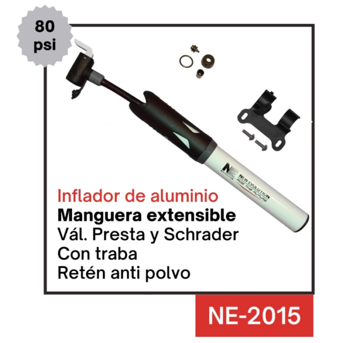 Inflador de mano New Evolution 2015