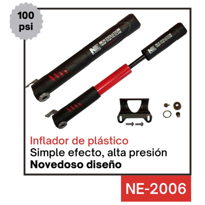 D0CEA747-B10A-4851-B431-C160ADD398F9 Inflador de mano New Evolution 2006 - Imagen 1