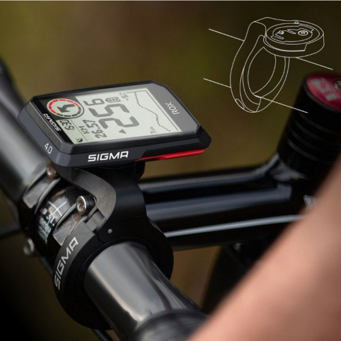 4C2E8640-D26A-4BC8-AC26-37ABF74FD827 Ciclo computadora GPS Sigma Rox 4.0 con banda cardíaca - Imagen 3