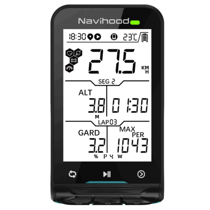 Ciclo computadora Navihood L3 GPS Smart - Imagen 3
