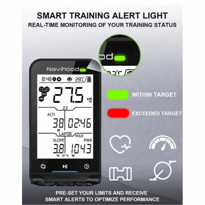 Ciclo computadora Navihood L3 GPS Smart - Imagen 5
